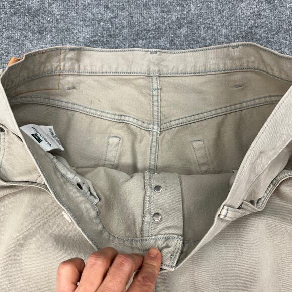 Levis 501XX Jean Mens 40 Sand Denim Mid Rise Button Fly Classic Straight 2012 - Picture 4 of 16